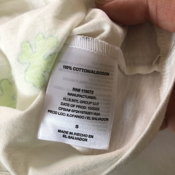 Bundle Disney Bluey Cat & Jack Girls Shamrock Graphic Prints Shirts Size S 6/7 - Picture 5 of 16